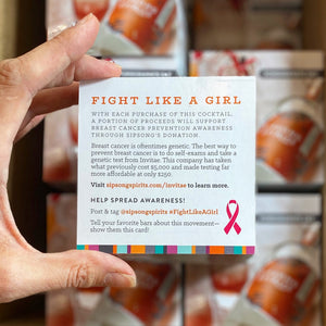 Fight Like A Girl cocktail kit