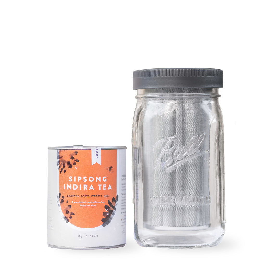 Mason Jar Kit + Tea